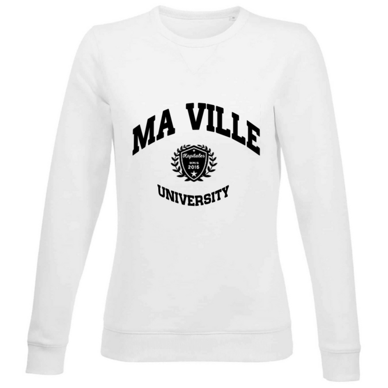 Sweat Col Rond Femme personnalisé-5