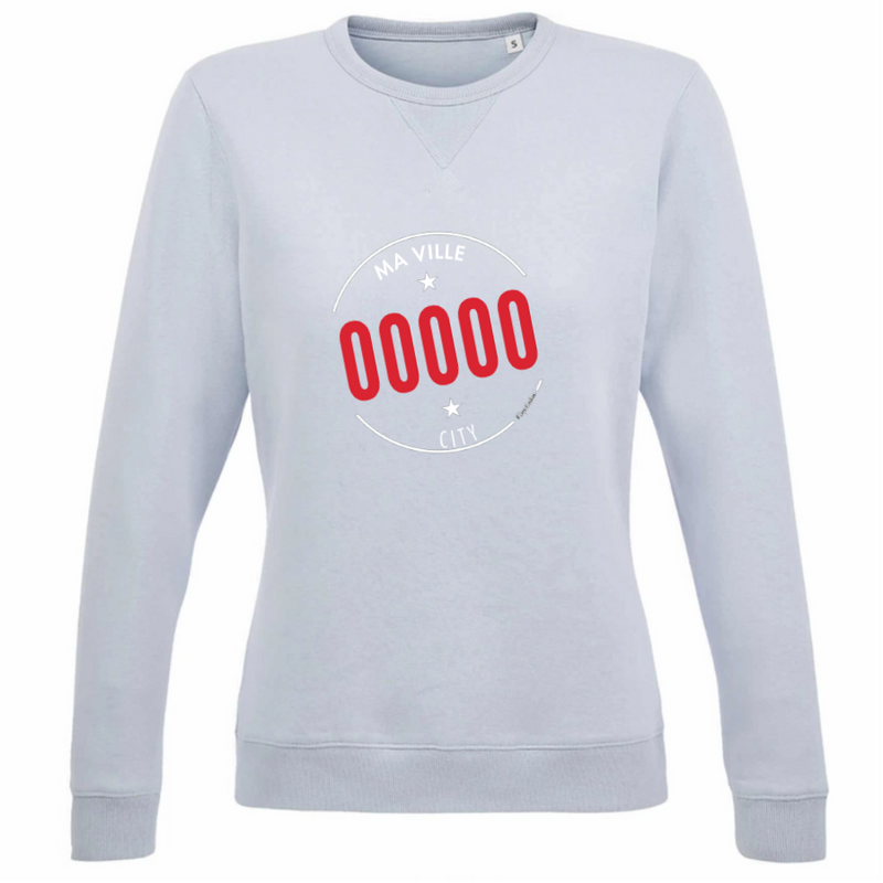 Sweat Col Rond Femme personnalisé-3