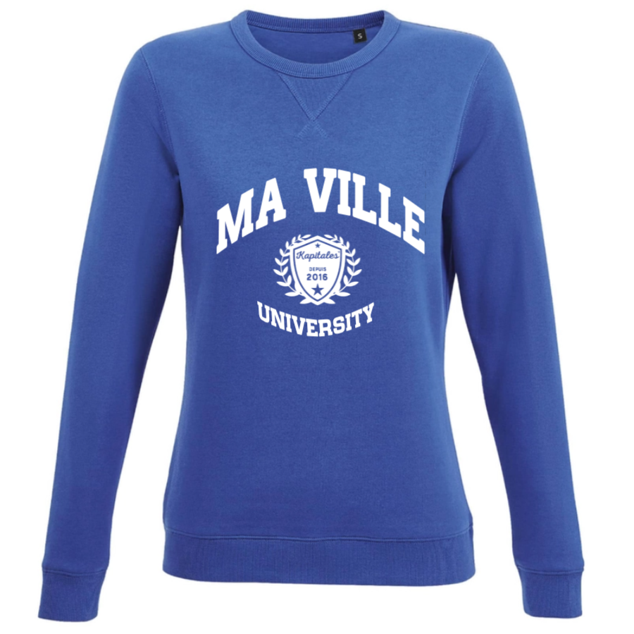 Sweat Col Rond Femme personnalisé-5