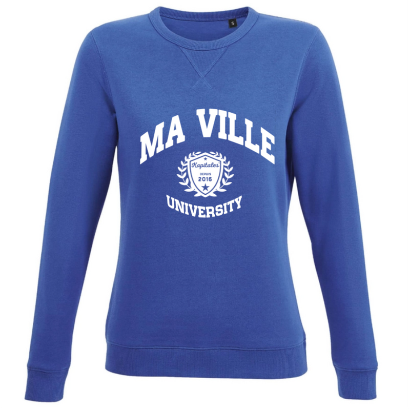 Sweat Col Rond Femme personnalisé-5