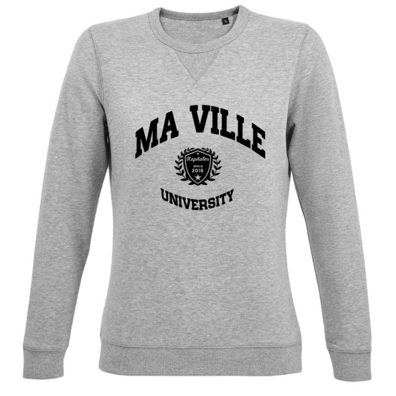 Sweat Col Rond Femme personnalisé-5