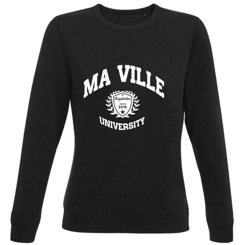 Sweat Col Rond Femme personnalisé-5