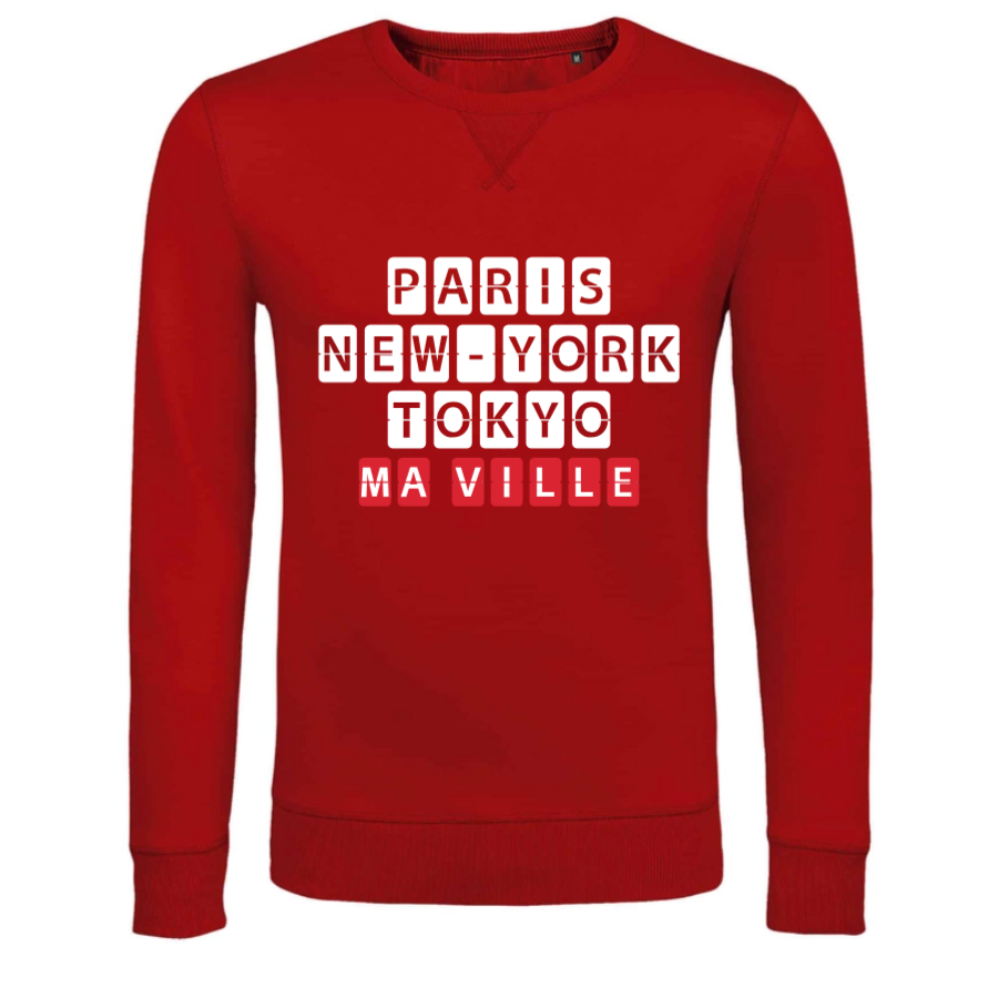 Sweat Col Rond Homme personnalisé-2