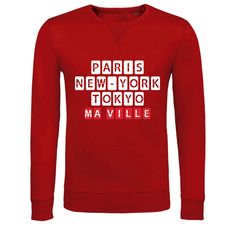 Sweat Col Rond Homme personnalisé-2