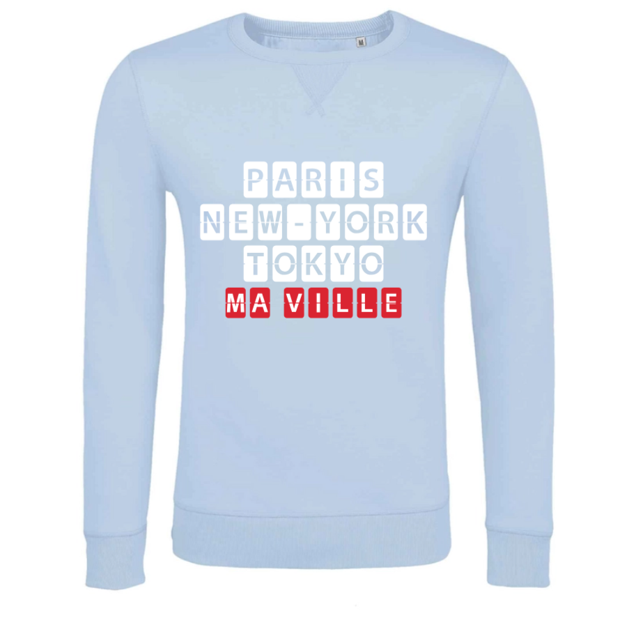 Sweat Col Rond Homme personnalisé-2