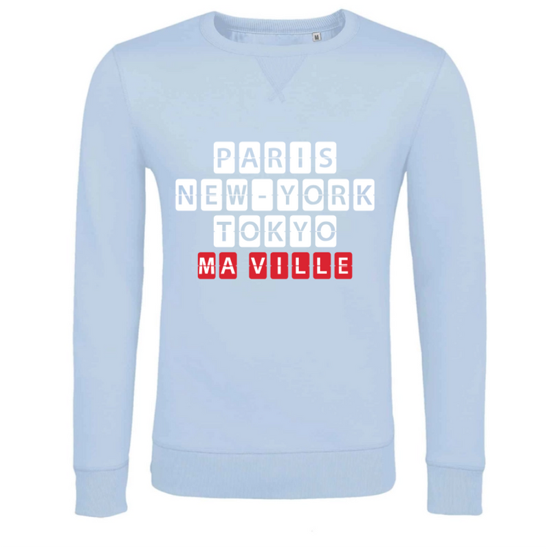 Sweat Col Rond Homme personnalisé-2