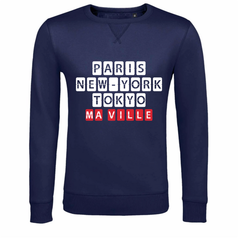 Sweat Col Rond Homme personnalisé-2