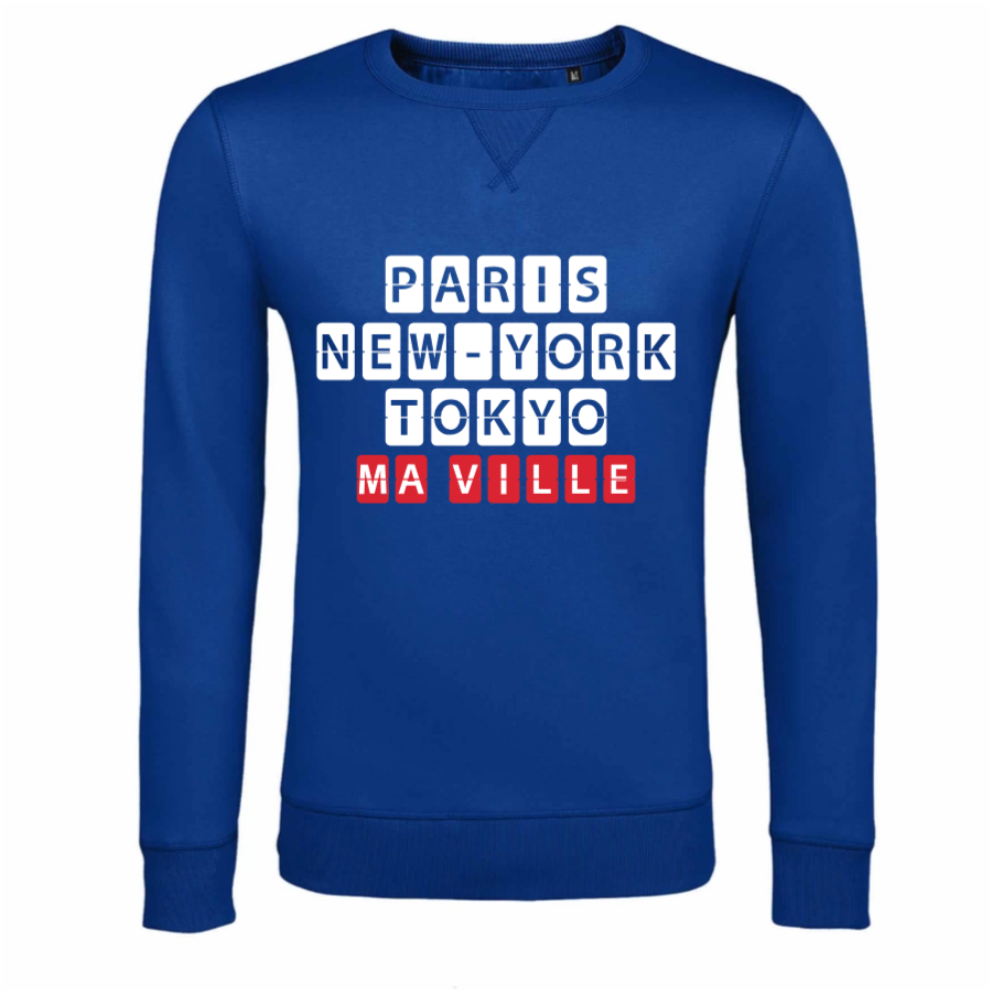 Sweat Col Rond Homme personnalisé-2