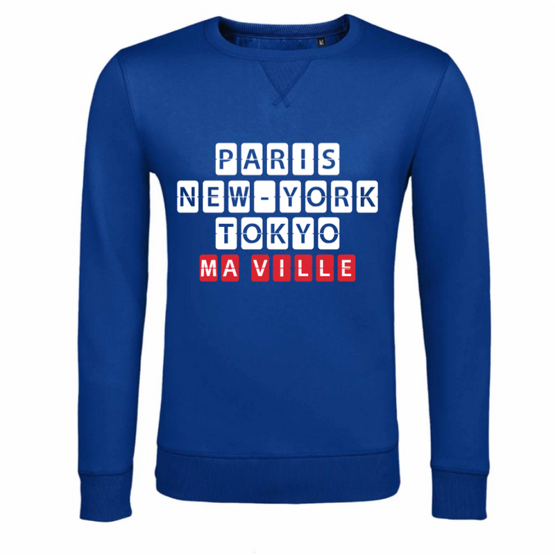 Sweat Col Rond Homme personnalisé-2