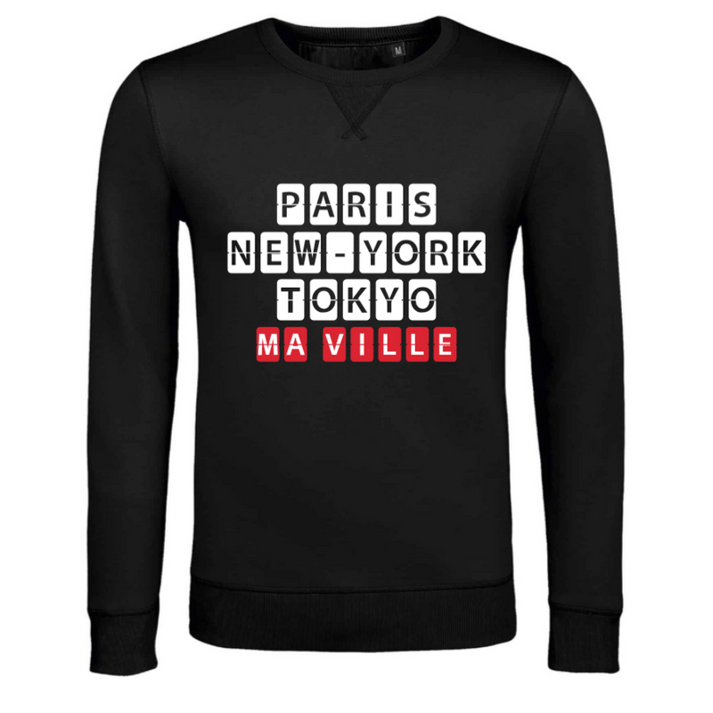 Sweat Col Rond Homme personnalisé-2