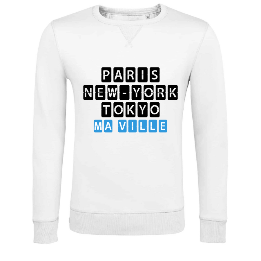 Sweat Col Rond Homme personnalisé-2