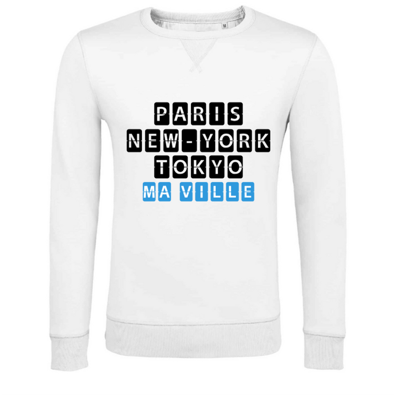 Sweat Col Rond Homme personnalisé-2