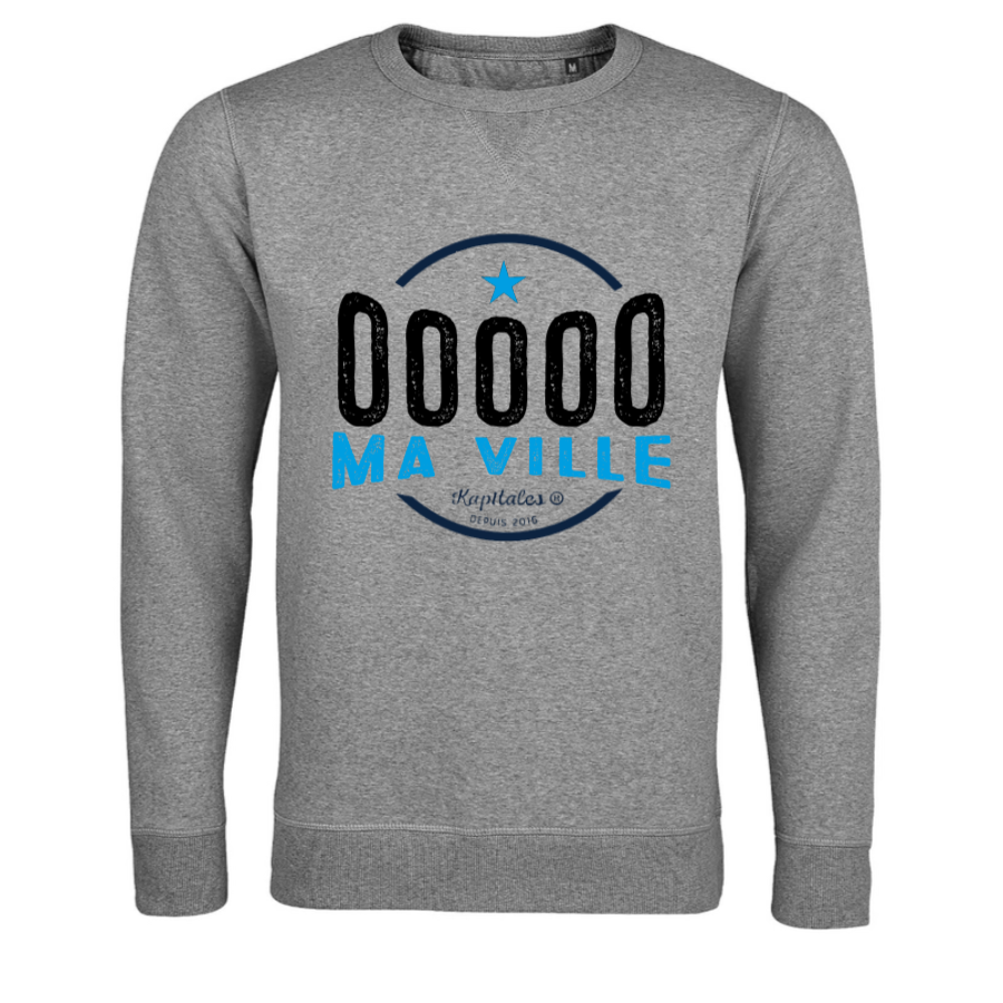 Sweat Col Rond Homme personnalisé-4