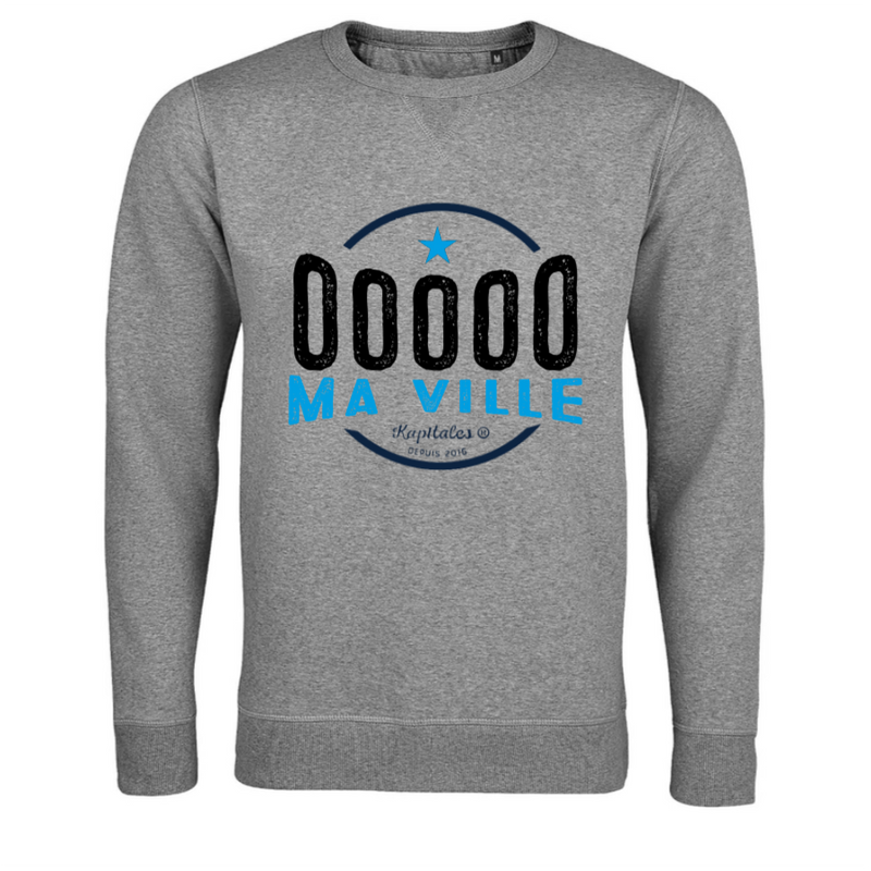 Sweat Col Rond Homme personnalisé-4