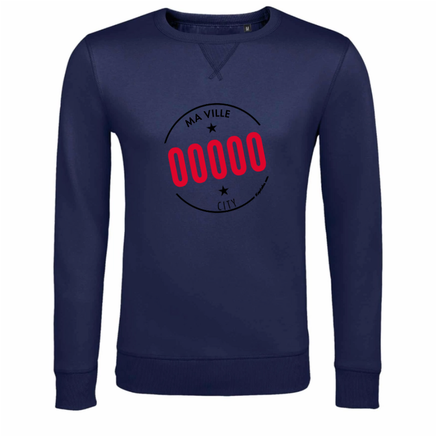 Sweat Col Rond Homme personnalisé-3