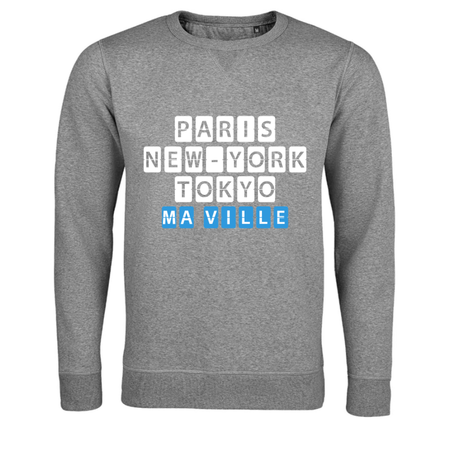 Sweat Col Rond Homme personnalisé-2