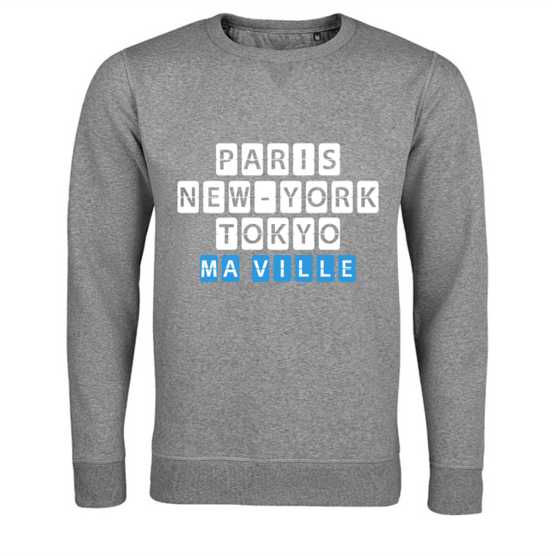 Sweat Col Rond Homme personnalisé-2
