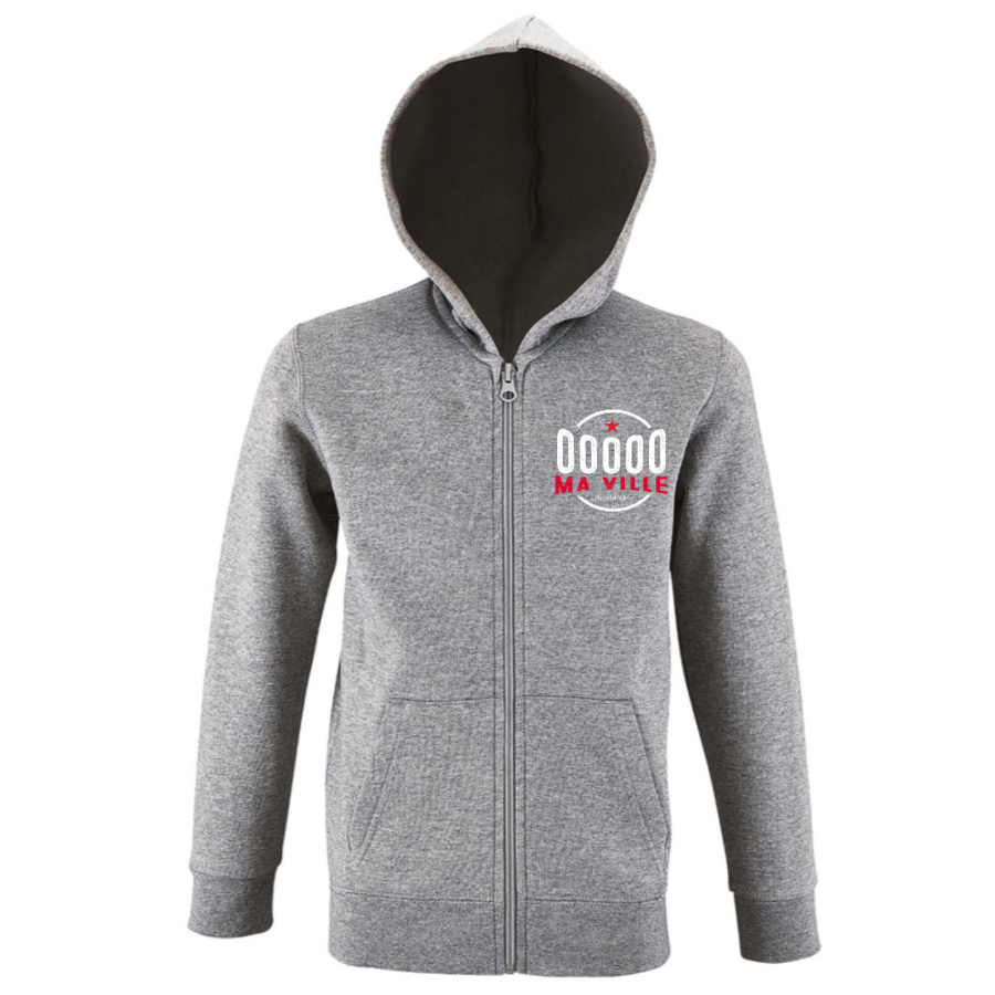 Sweat Zippé Enfant-4