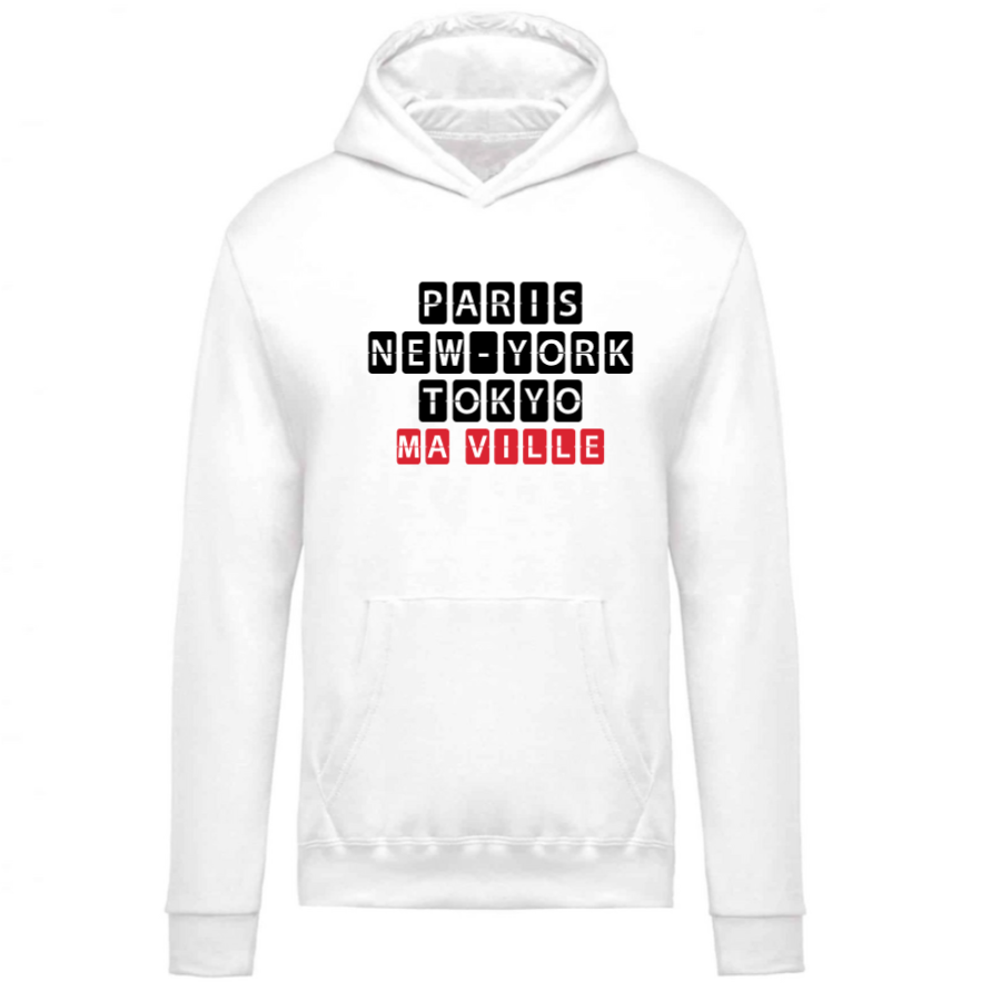 Sweat à Capuche Enfant personnalisé-2