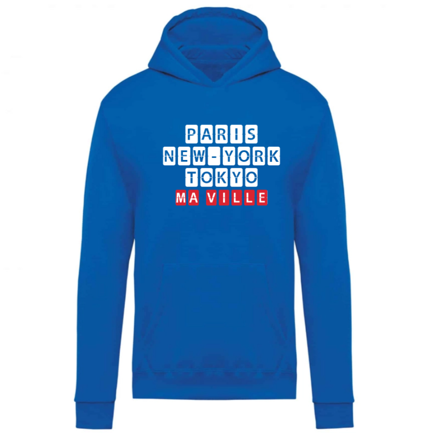 Sweat à Capuche Enfant personnalisé-2