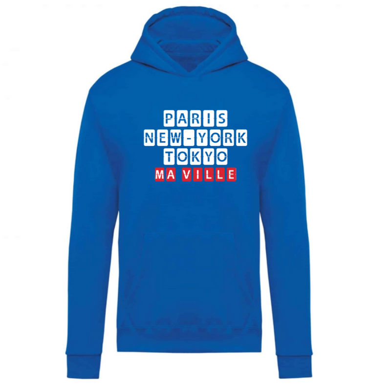 Sweat à Capuche Enfant personnalisé-2