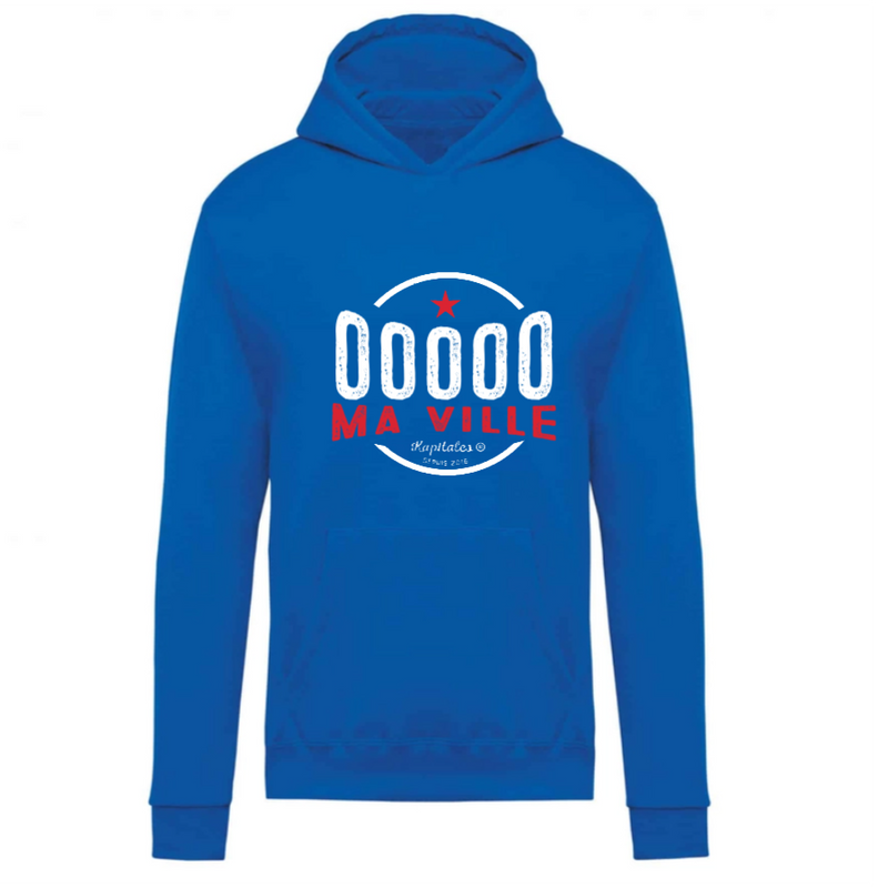 Sweat à Capuche Enfant personnalisé-5
