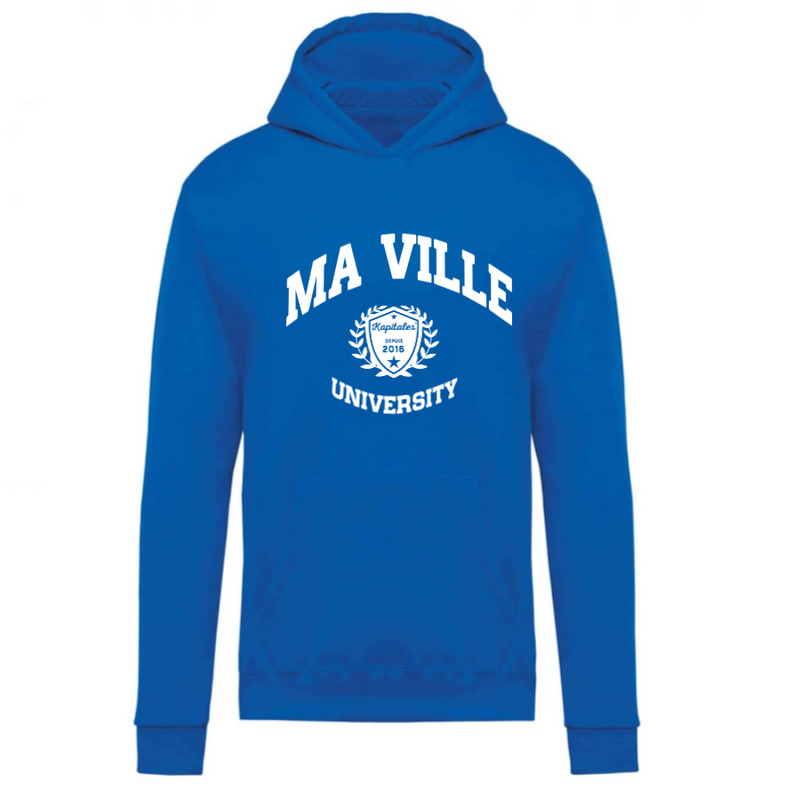 Sweat à Capuche Enfant personnalisé-3