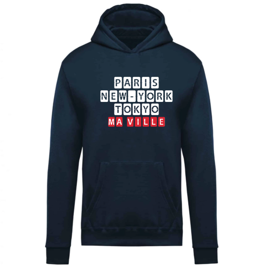 Sweat à Capuche Enfant personnalisé-2