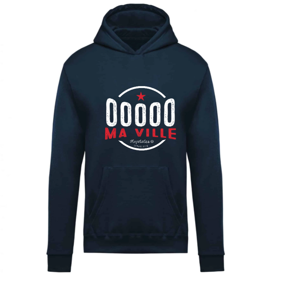 Sweat à Capuche Enfant personnalisé-4