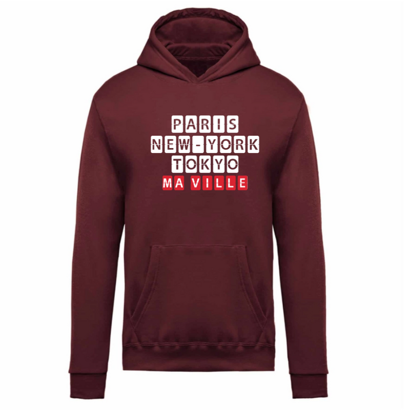 Sweat à Capuche Enfant personnalisé-2