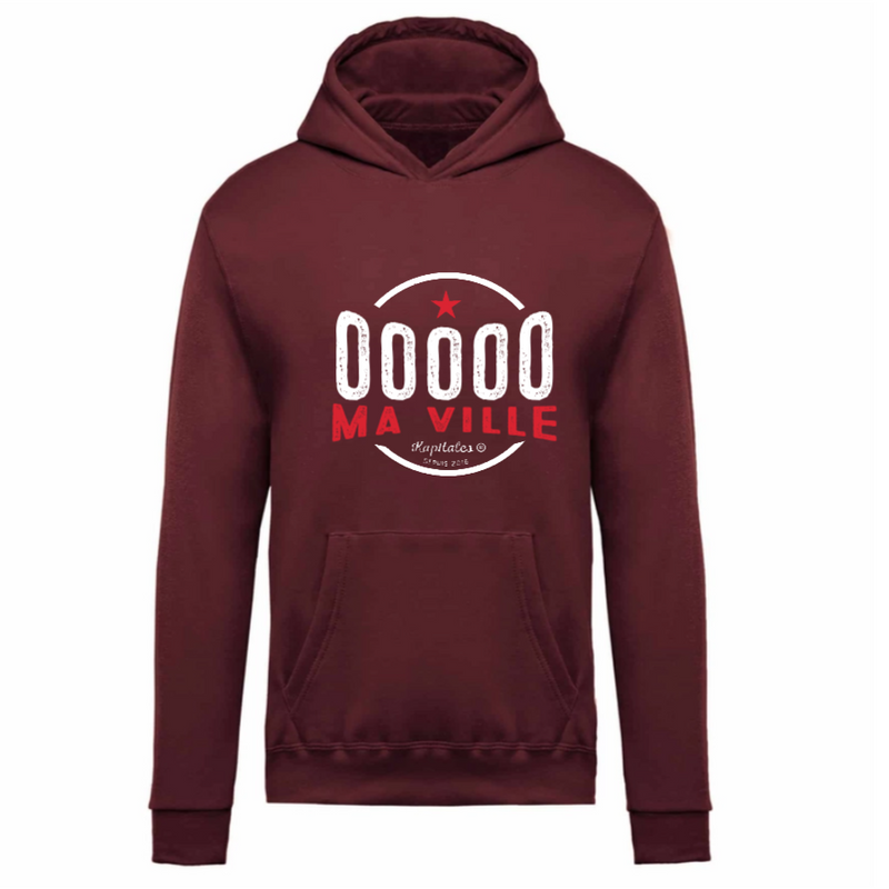 Sweat à Capuche Enfant personnalisé-4