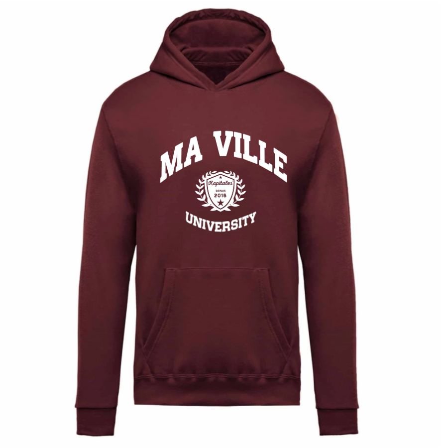Sweat à Capuche Enfant personnalisé-5