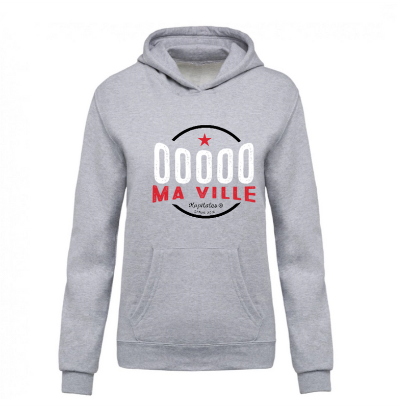 Sweat à Capuche Enfant personnalisé-4
