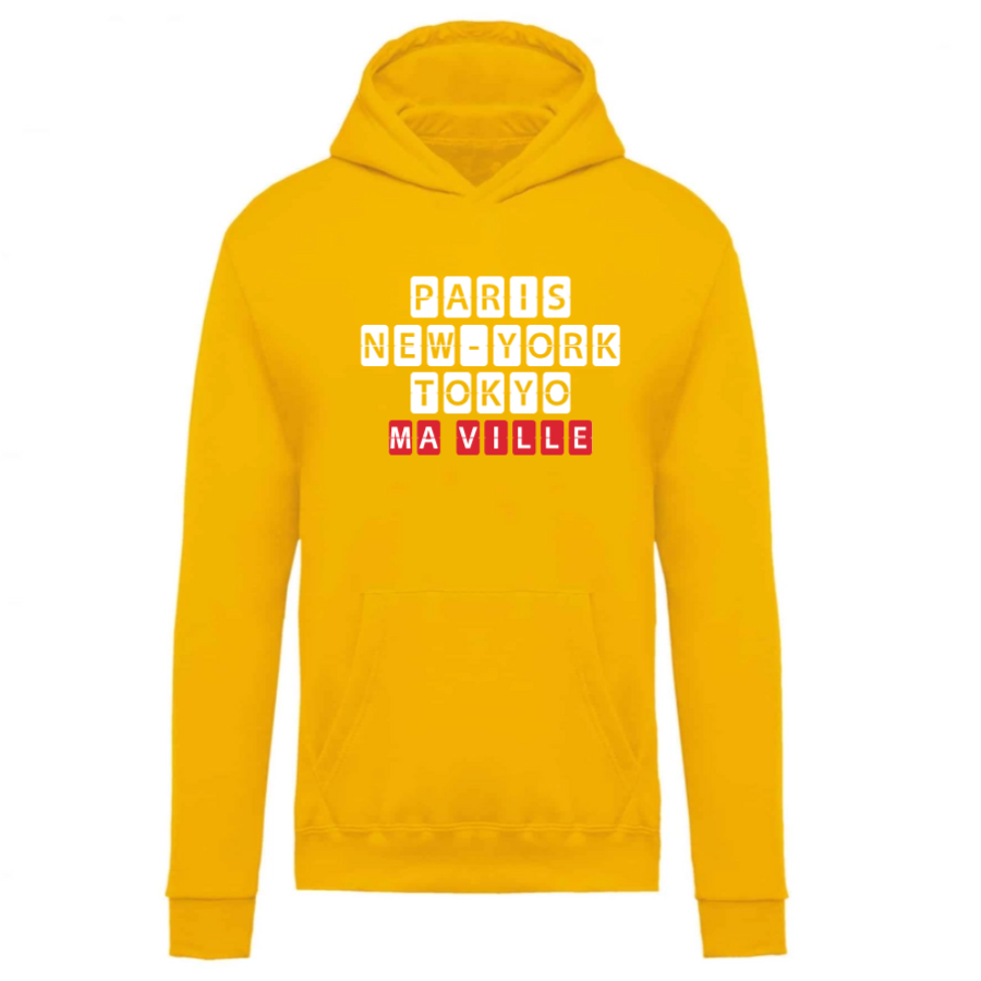 Sweat à Capuche Enfant personnalisé-2