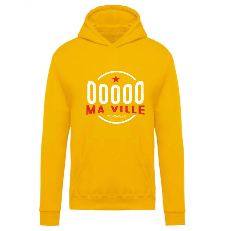 Sweat à Capuche Enfant personnalisé-4