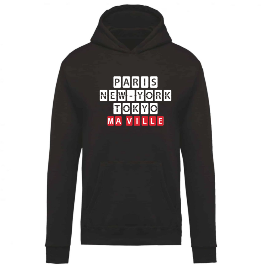 Sweat à Capuche Enfant personnalisé-2