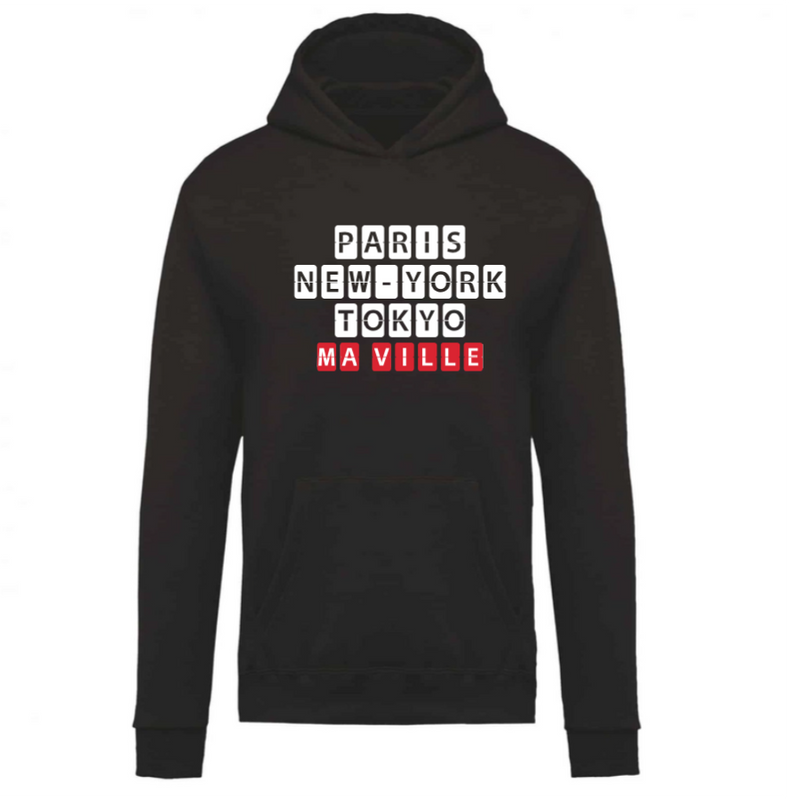 Sweat à Capuche Enfant personnalisé-2