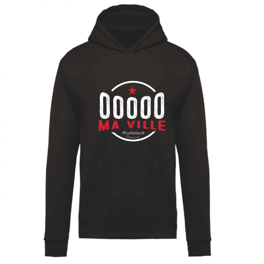 Sweat à Capuche Enfant personnalisé-4
