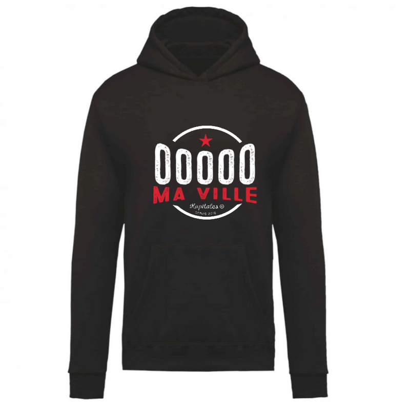 Sweat à Capuche Enfant personnalisé-4