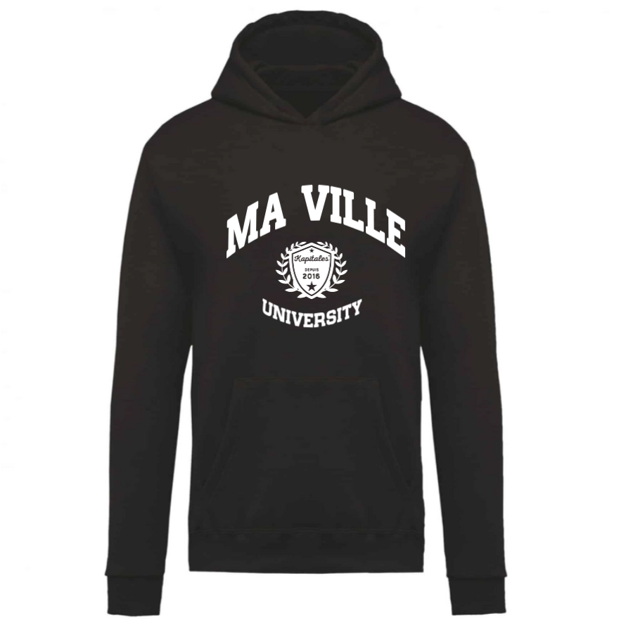 Sweat à Capuche Enfant personnalisé-5