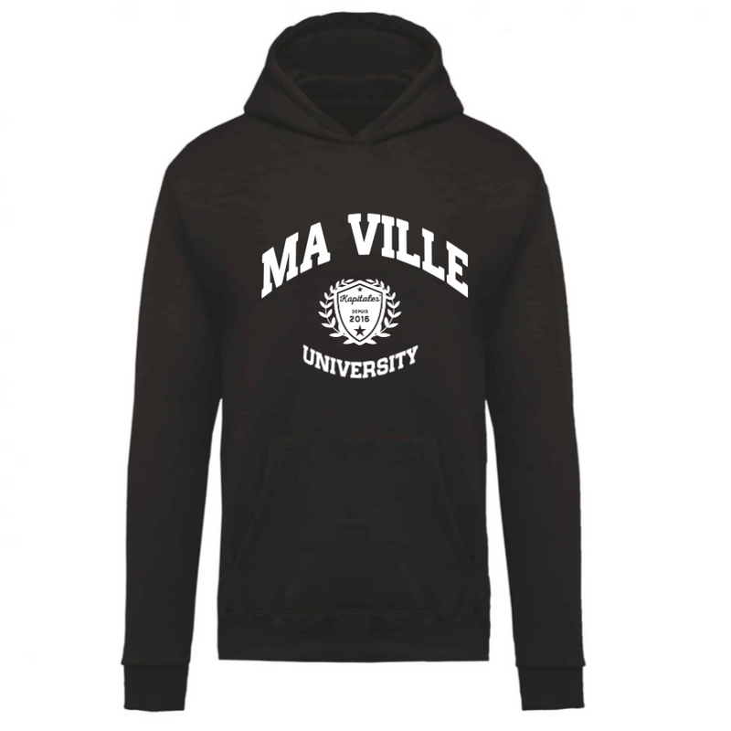 Sweat à Capuche Enfant personnalisé-5