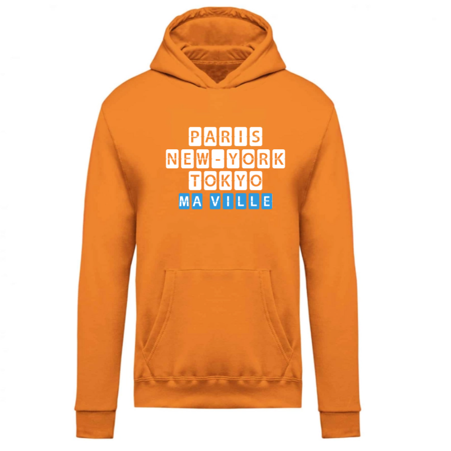 Sweat à Capuche Enfant personnalisé-2