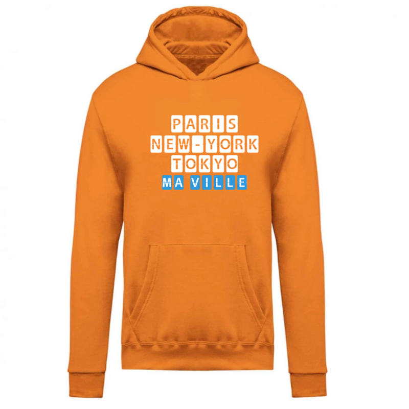 Sweat à Capuche Enfant personnalisé-2