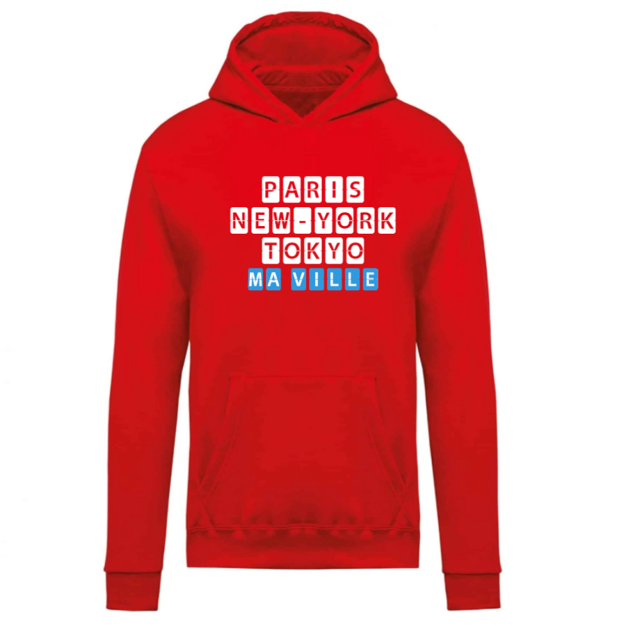 Sweat à Capuche Enfant personnalisé-2