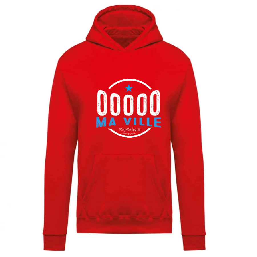 Sweat à Capuche Enfant personnalisé-4
