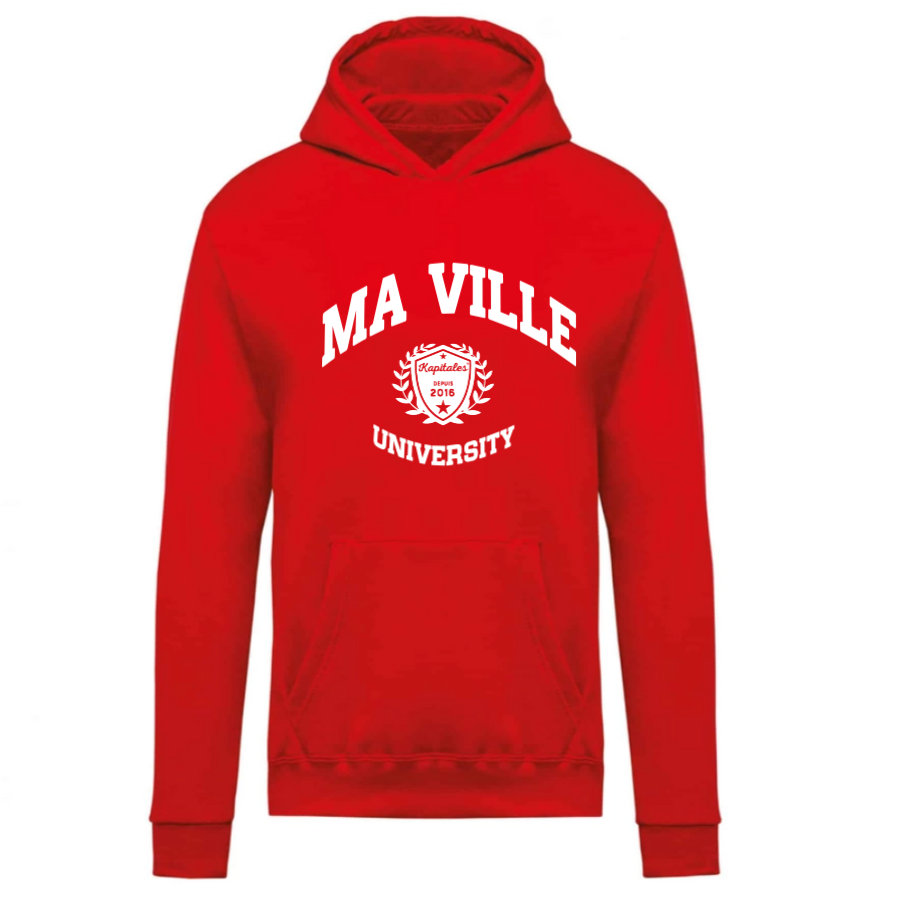 Sweat à Capuche Enfant personnalisé-5