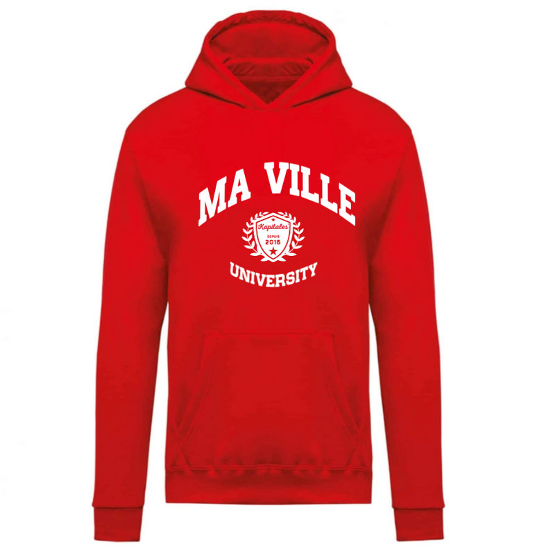 Sweat à Capuche Enfant personnalisé-5