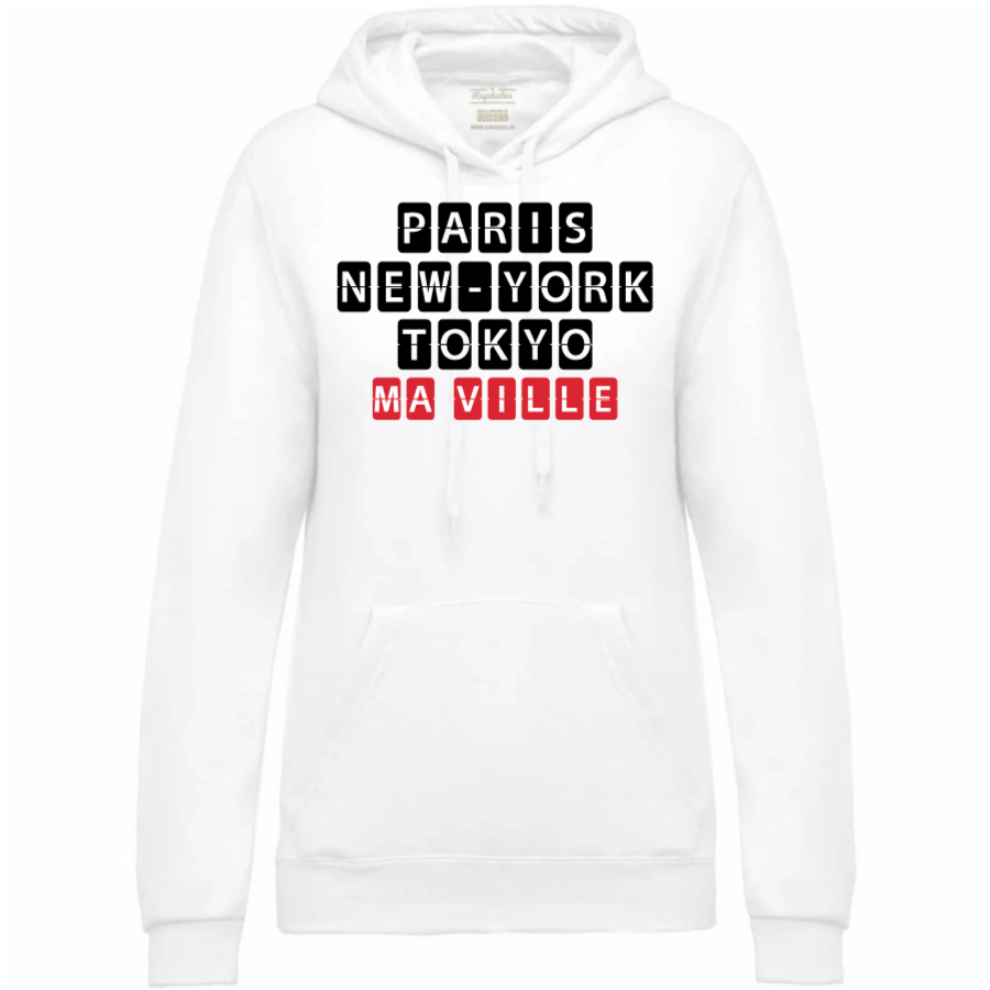 Sweat à Capuche Femme personnalisé-2