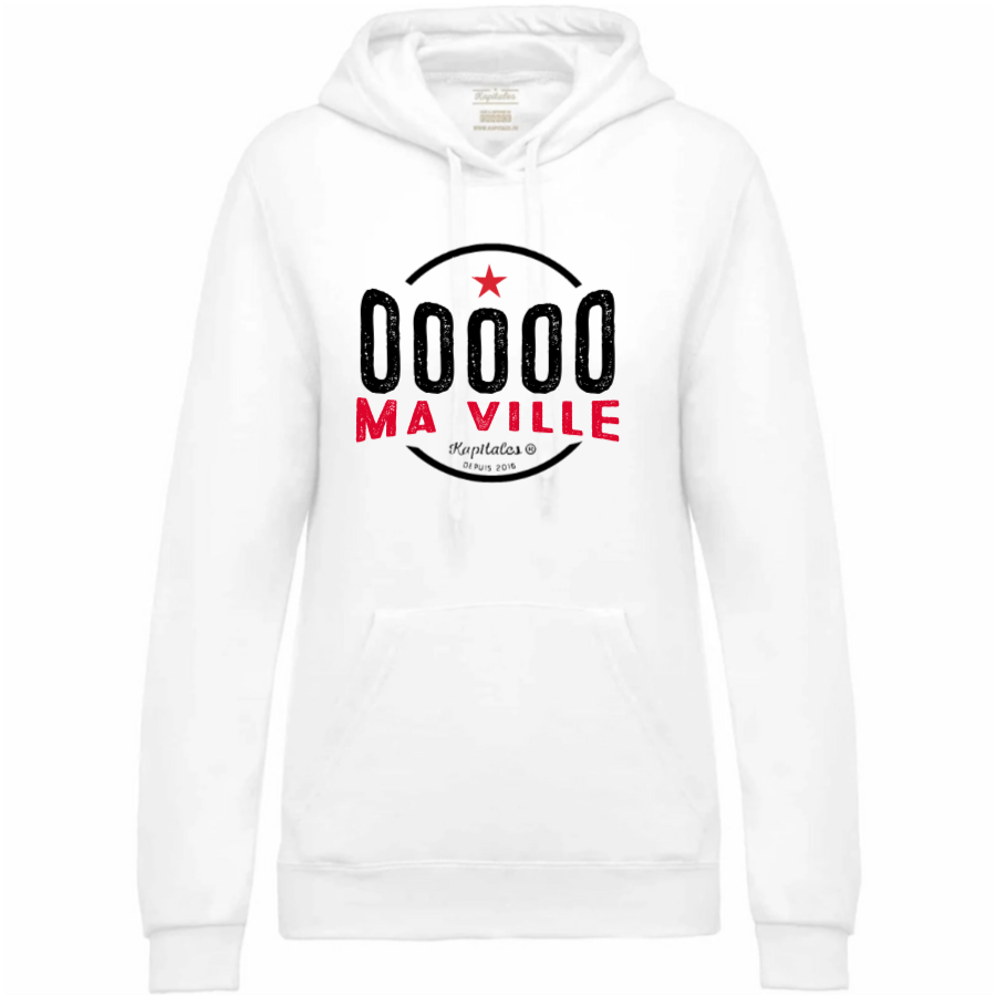 Sweat à Capuche Femme personnalisé-4