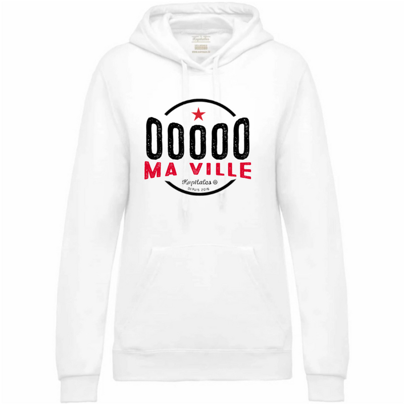 Sweat à Capuche Femme personnalisé-4